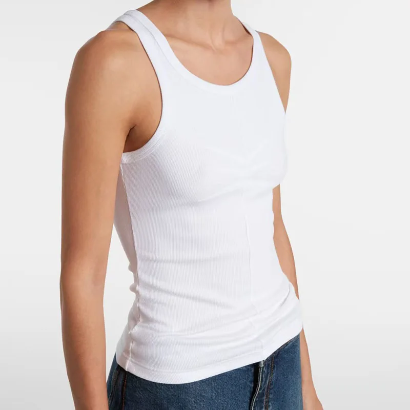 

Женский оригинальный плиссированный топ в рубчик, облегающий, эластичный, без рукавов, с круглым вырезом, высококачественный базовый слой, новинка 2026 года, Y2K