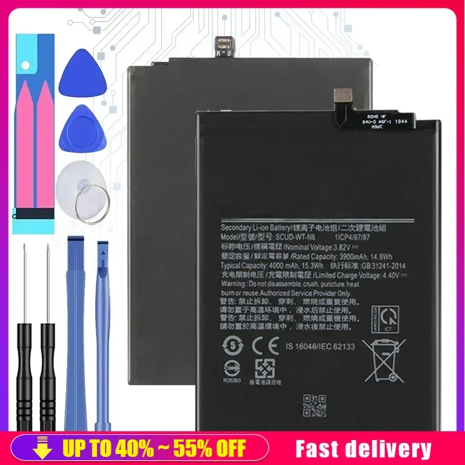 サムスン-携帯電話バッテリー,SCUD-WT-N6 mAh,4000,a10s,a20s,SM-A2070, SM-A107F