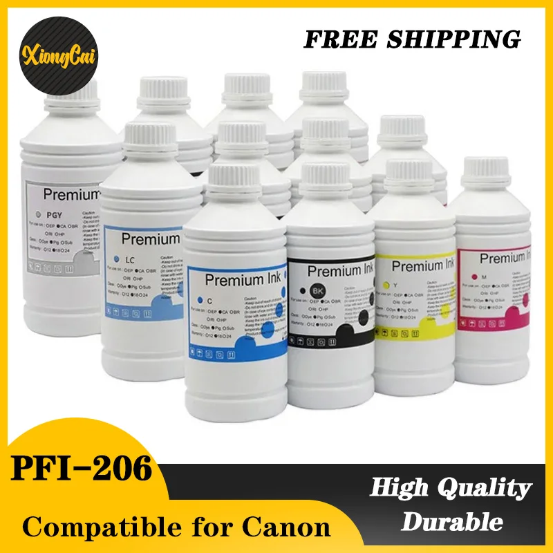 

1000ml PFI-206 Pigment Ink for Canon PFI206 Canon iPF 6400 6450 6400s 6450s 6400SE Printer