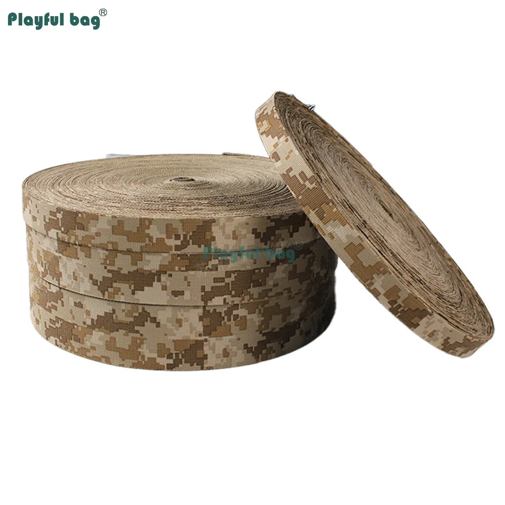 Cinta táctica ignífuga camuflaje digital desértico nylon bloqueo IR - imagen 2