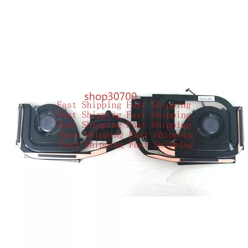 A=Cooling Heatsink CPU GPU Fan 0.60A 12VDC For MSI GE76 GP76 MS-17K2 MS-17K3