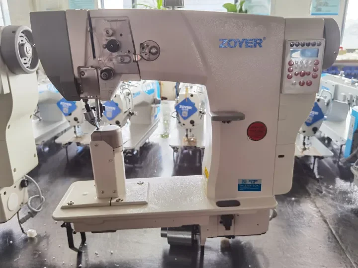 ZY591BDA Industrial Heavy Duty Single Needle High Post Bed Leather Sewing Machine