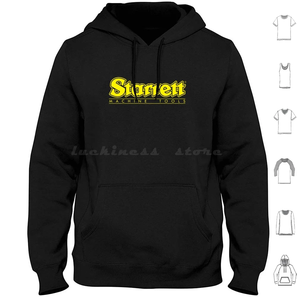 Starrett-Yellow. Hoodie cotton Long Sleeve Starrett Machinist Machine Tools Tools Precision Tools