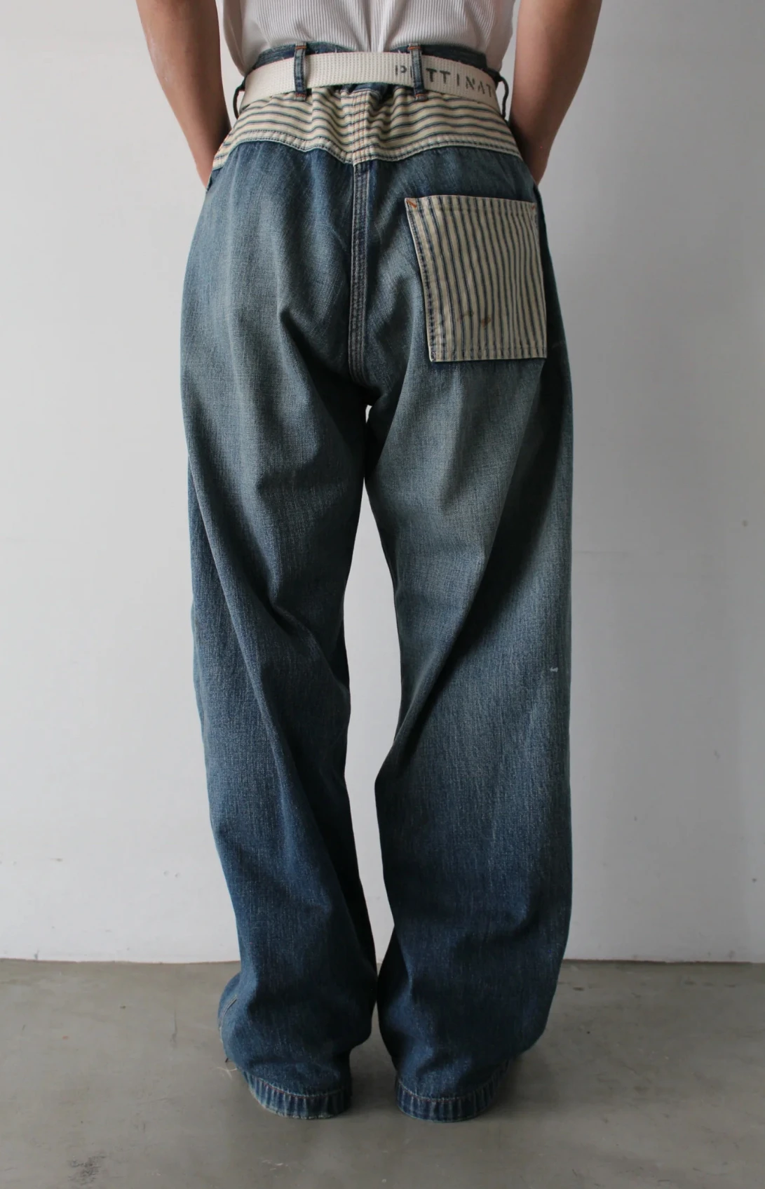 Visvim kofu BOWWOW LAPD PRISONER ヴィンテージ レックド ジーンズ