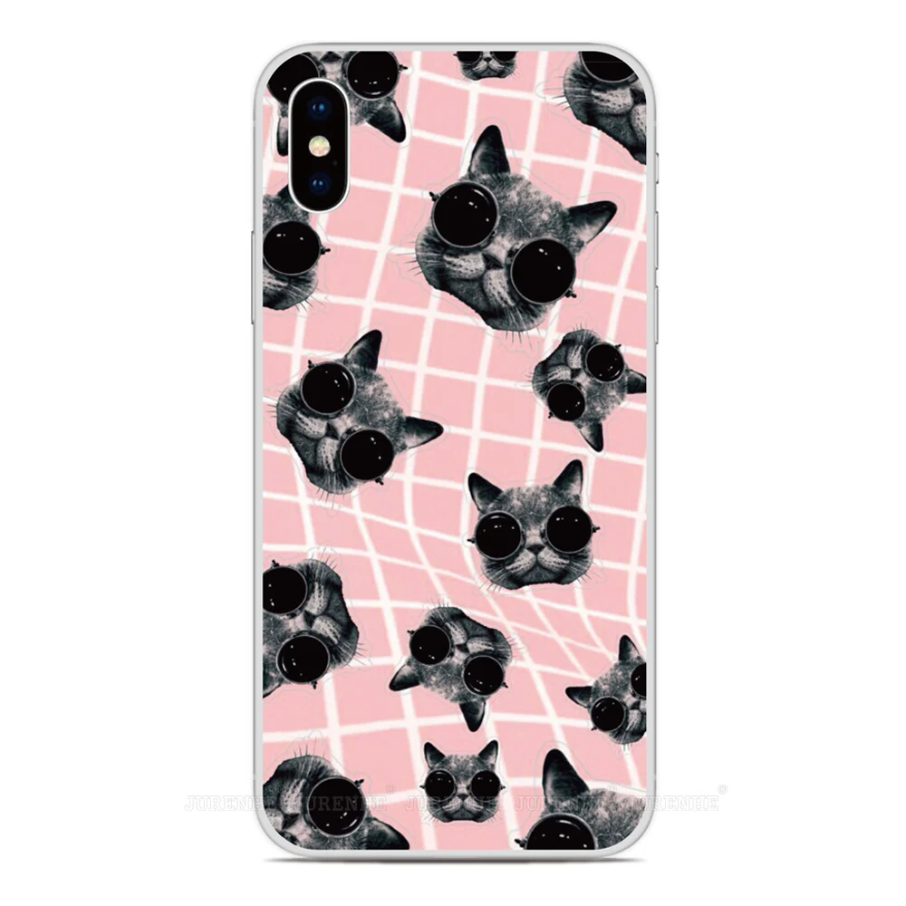 Cute Cat Phone Case For WIKO T20 T60 T50 T10 T3 View 4 5 Lite Y50 Y60 Y70 Y80 Y51 Y61 Y81 Y82 Y52 Y62 Power U30 U20 U10 Cover