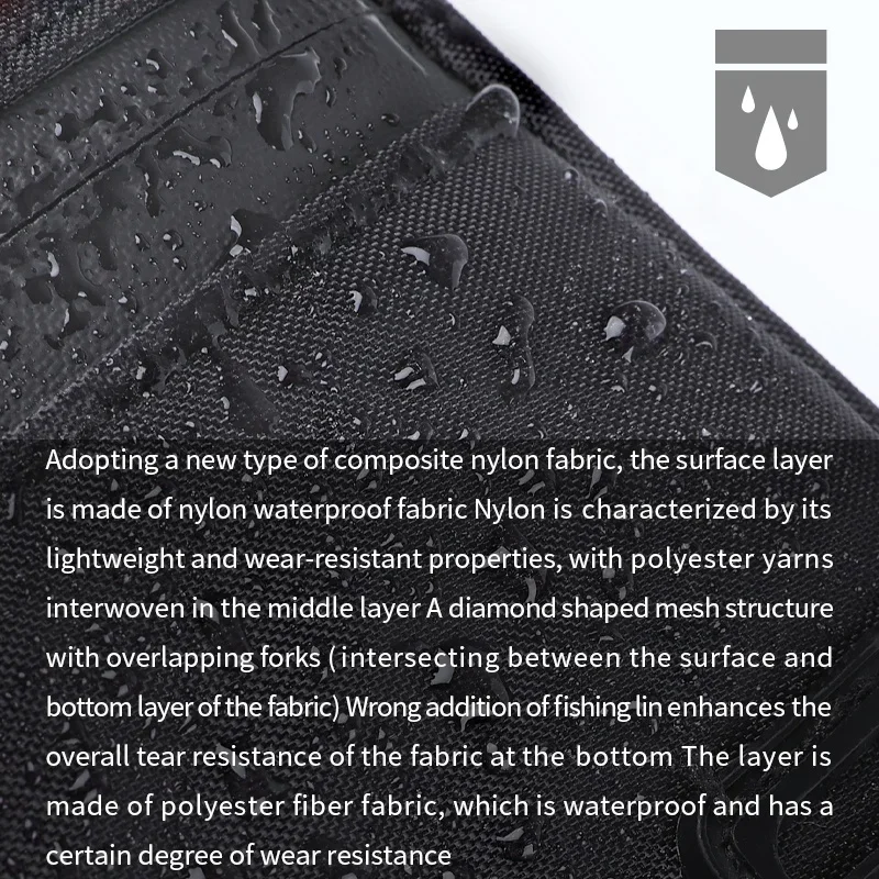 Mini Torba Rowerowa Pod Ramę, Mała Kompaktowa Wodoodporna Torba Rowerowa, Torba Pod Ramę Roweru, Trójkątna Torba Rowerowa Pod Ramę