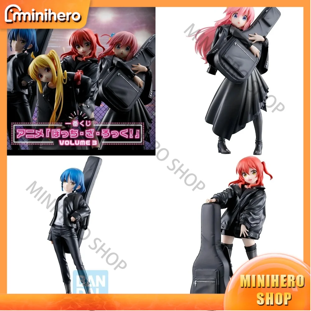 

In Stock Authentic Bocchi The Rock Action Figure Set Featuring Hitori Gotoh Ikuyo Kita Nijika Ijichi Ryo Yamada Model Doll