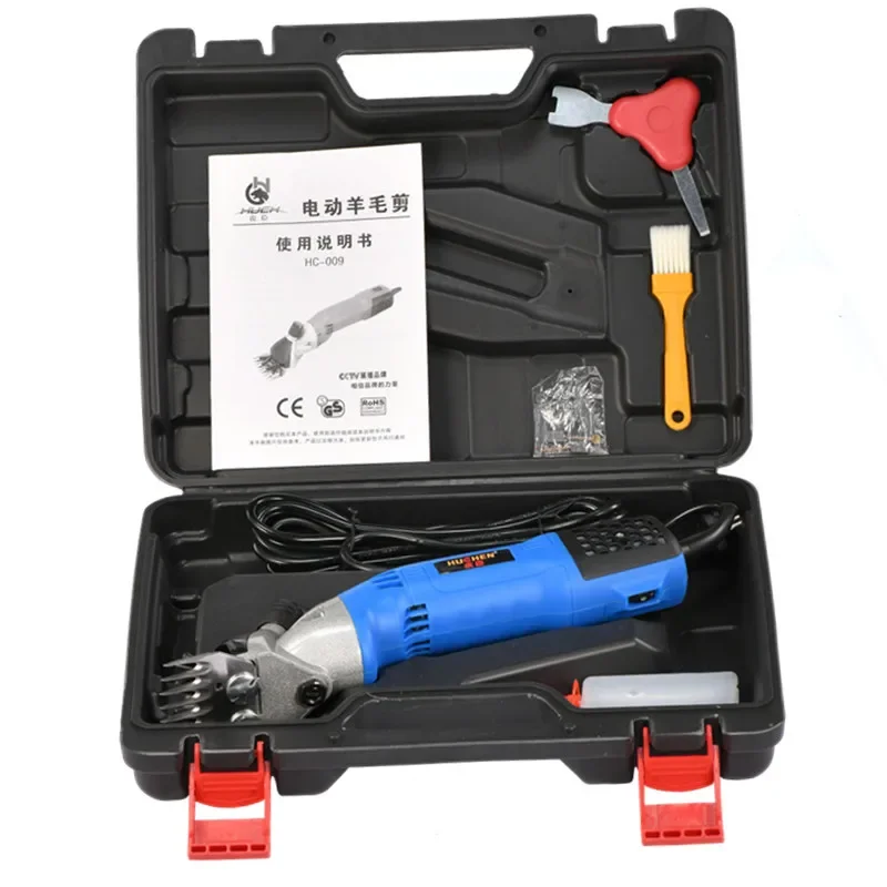 Electric Wool Shearing Cutting Scissor Clipper Horse Sheep Pet Animal Hair Shear Trimmer Cutter Pet Grooming Tool