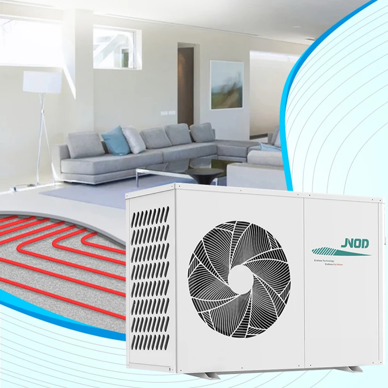 Neues Design ERP A+++ R32 Monoblock Luft-Wasser-Wärmepumpe DC-Inverter EVI-Wärmepumpen mit WLAN