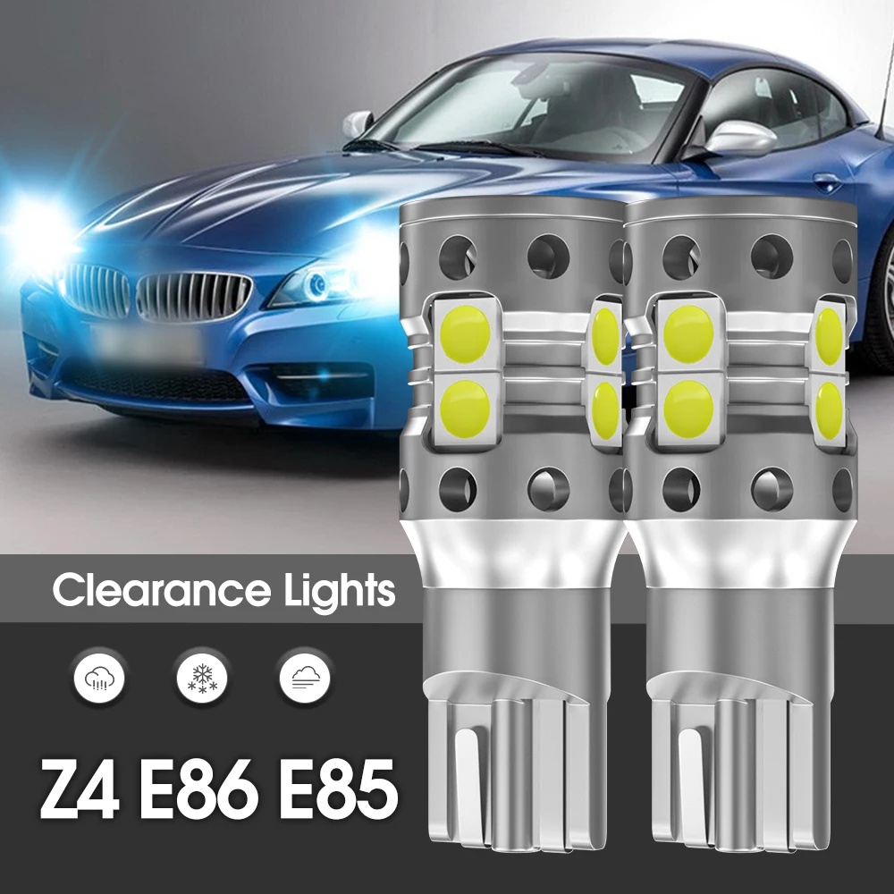 

Canbus LED Clearance Light Parking Lamp 2pcs Accessories For BMW Z4 E86 E85 2003 2004 2005 2006 2007 2008 2009