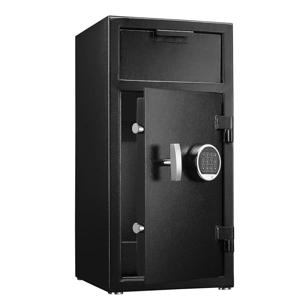 

Safe Box Large Capacity Digital Keyboard Lock Security Deposit Safe for Cash Storage