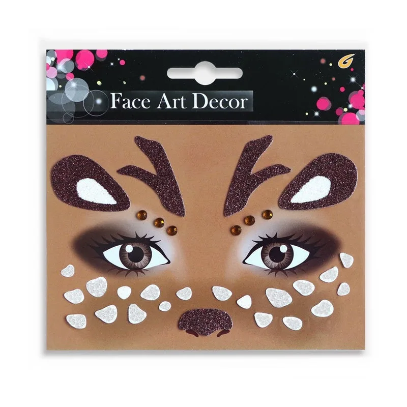 مجموعة أزياء الرنة المضحكة لعيد الميلاد للبالغين والأطفال لزي أداء العطلات #4