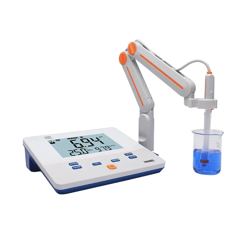 1~5points calibration touch screen laboratory digital benchtop PH meters