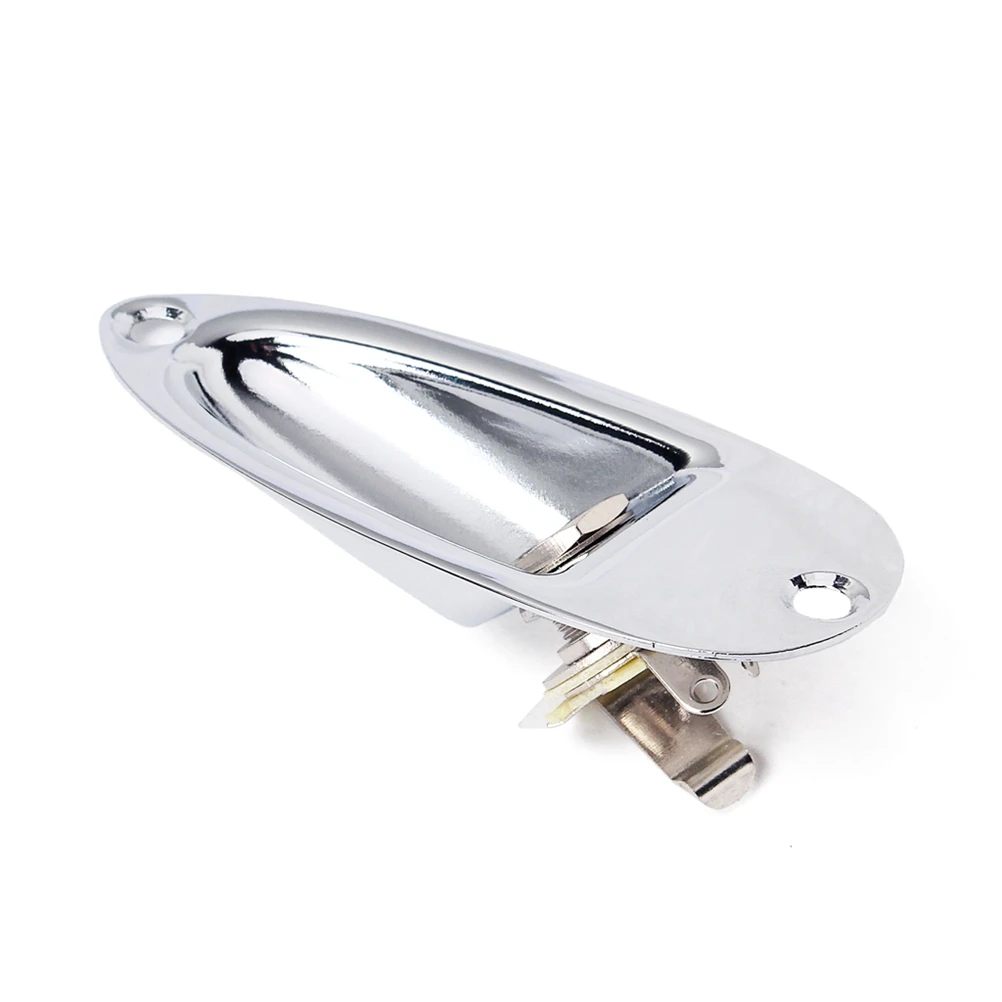 

Boat-shaped Socket Guitar Repair Parts Output Jack Plate Replace Endpin Plug Input