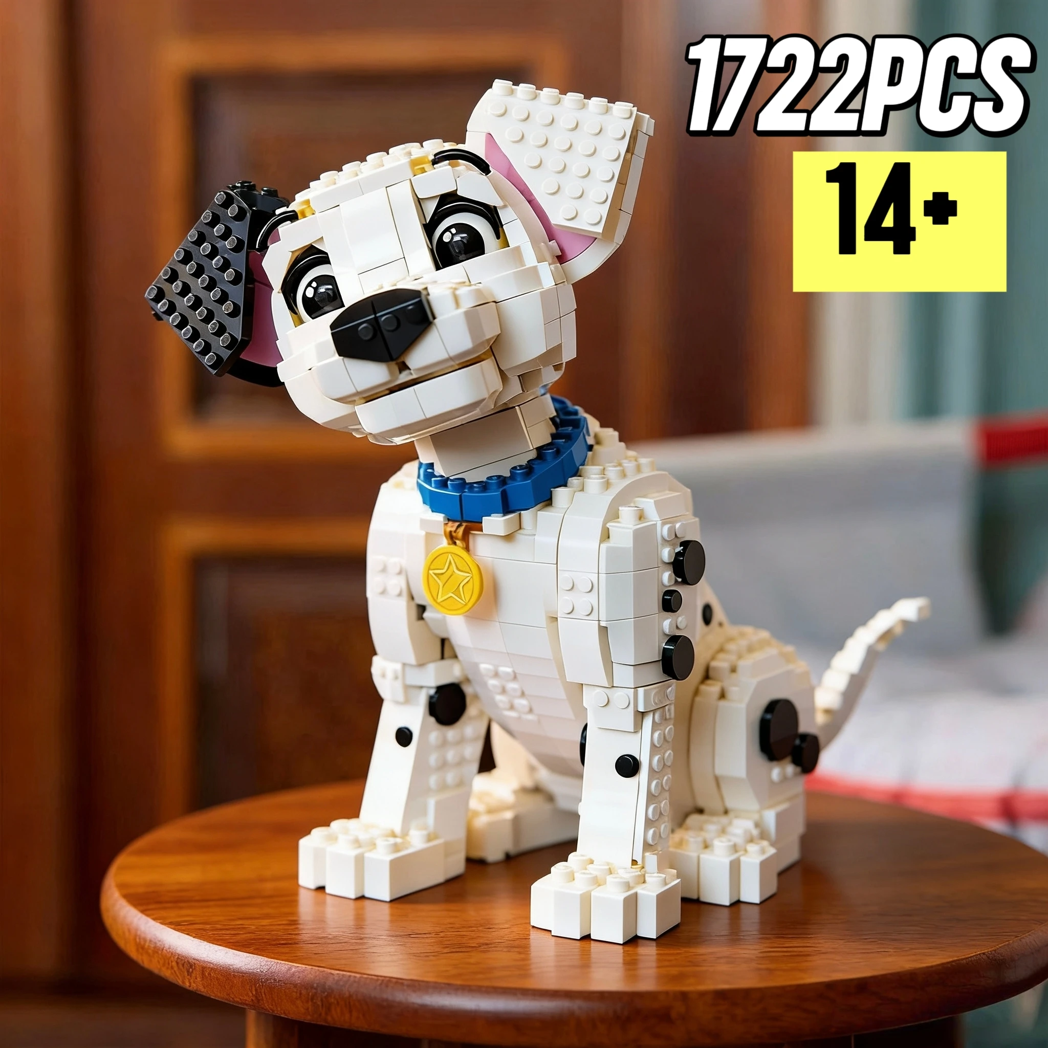 

НОВИНКА 2026: Конструктор «Щенок далматинца» 43269, 1722 детали, для творчества, для мальчиков и девочек, подарок на Рождество и праздники, игрушка