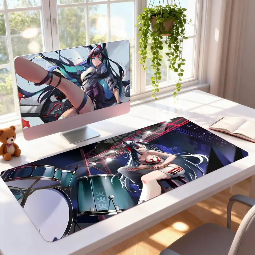 

Arknights Blaze Mouse Pad Rubber Computer Laptop Official Game Super Colored Print Aesthetic Pretty Fashion Luxury Mat