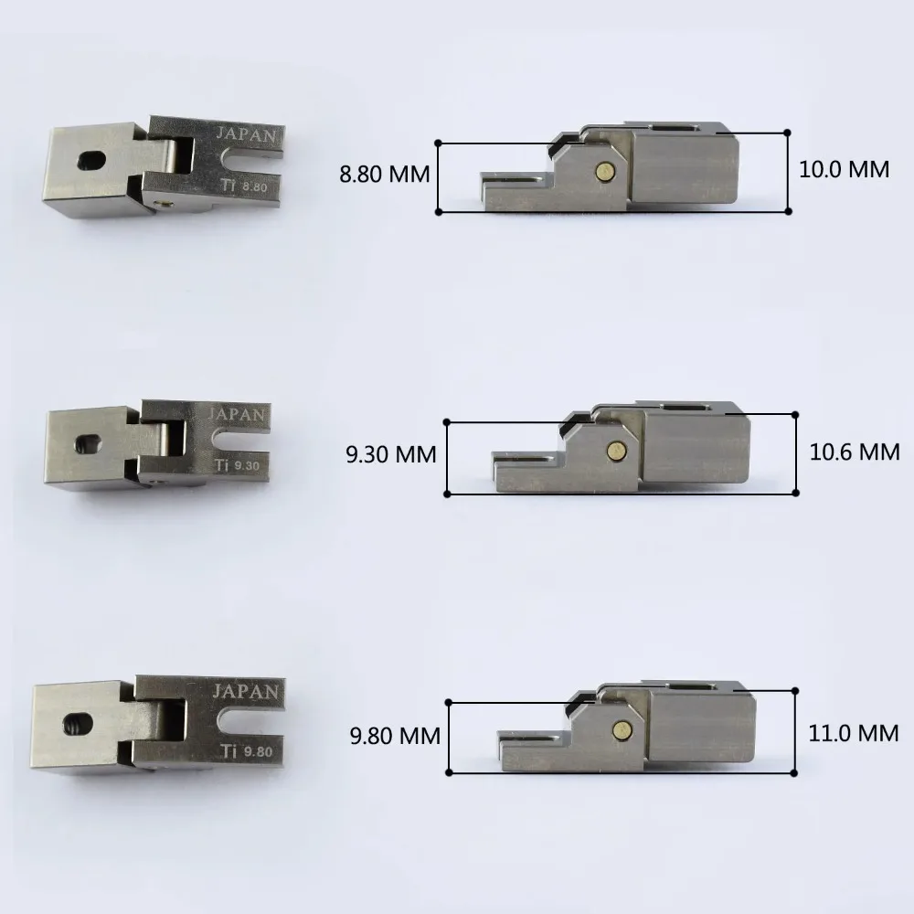 I Set Titanium Alloy Guitar Bridge Saddle For FR Tremolo System Bridge -  JP(Origin)