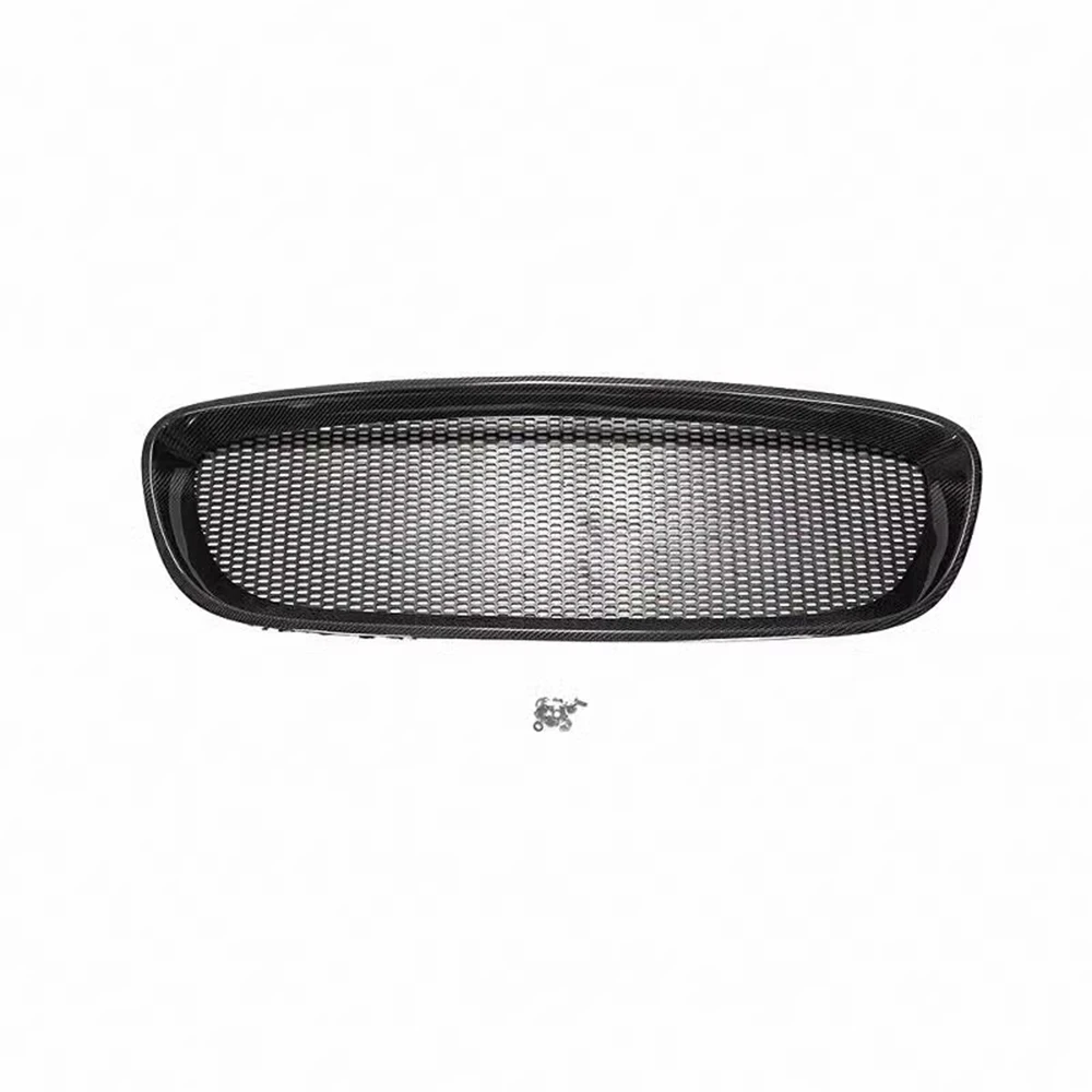 

Car carbon fibre Grille Mask Radiator Front Bumper Grill for Jaguar F-type