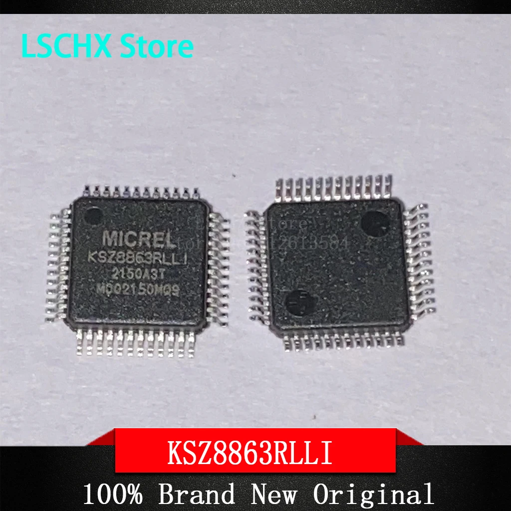 

KSZ8863RLL KSZ8863FLLI KSZ8863RLLI KSZ8863RLLI KSZ8863MLLI Package: LQFP-48 New oOriginal Authentic Ethernet Chip IC