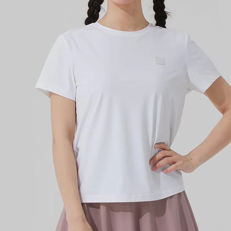 

Puma Genuine 2025 летние женские минималистичные повседневные вязаные дышащие с короткими рукавами 689300-02