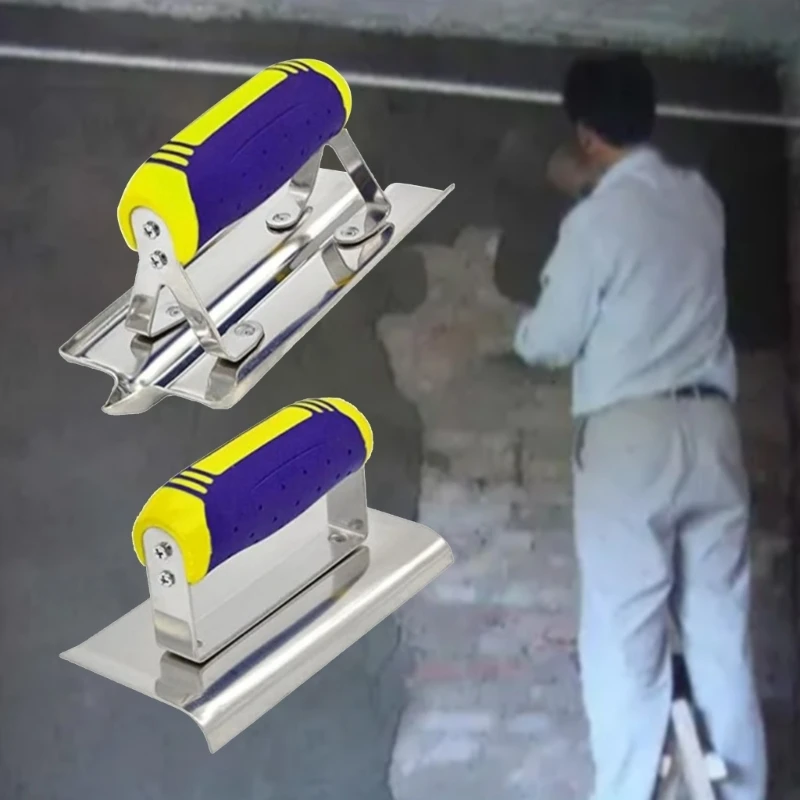 Convenient Hand Edger and Groover for Concrete Finishing