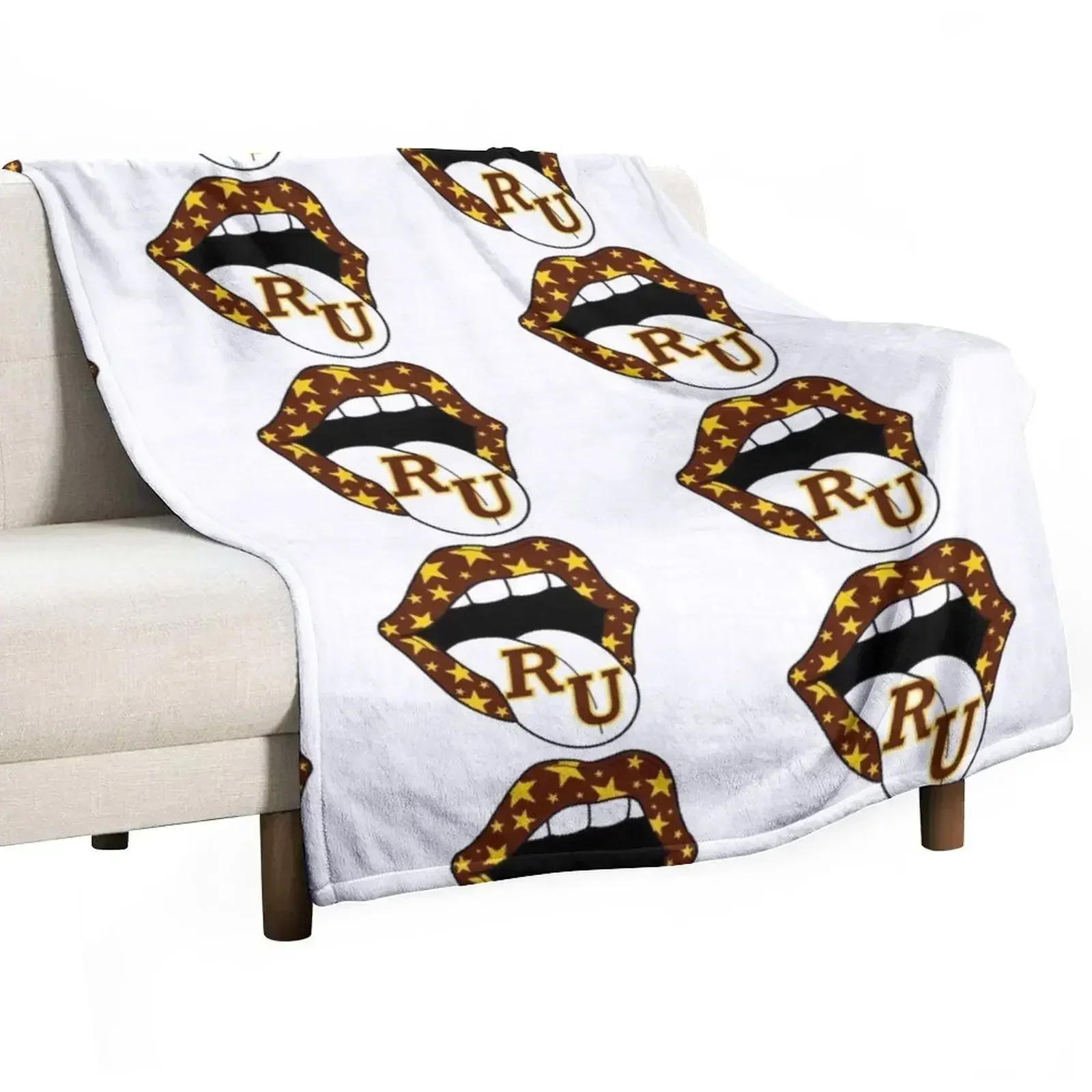 New Rowan university Throw Blanket Large Luxury Brand christmas decoration Beautifuls anime warm winter Blankets