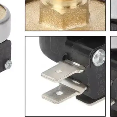 Adjustable G1/8 Vacuum Switch for Negative Pressure Applications in Pneumatic Systems 10-70 kPa Range Silver Finish