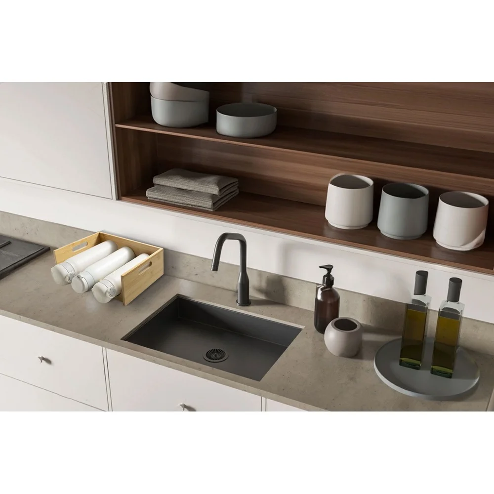 حامل أكواب من الخيزران منظم رف تخزين المطبخ مع ثلاث طبقات زجاجات طبيعية صديقة للبيئة أكواب حامل نظارات مانع للانزلاق #3