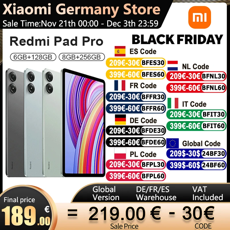 Xiaomi Tablet Redmi Pad Pro 12.1 