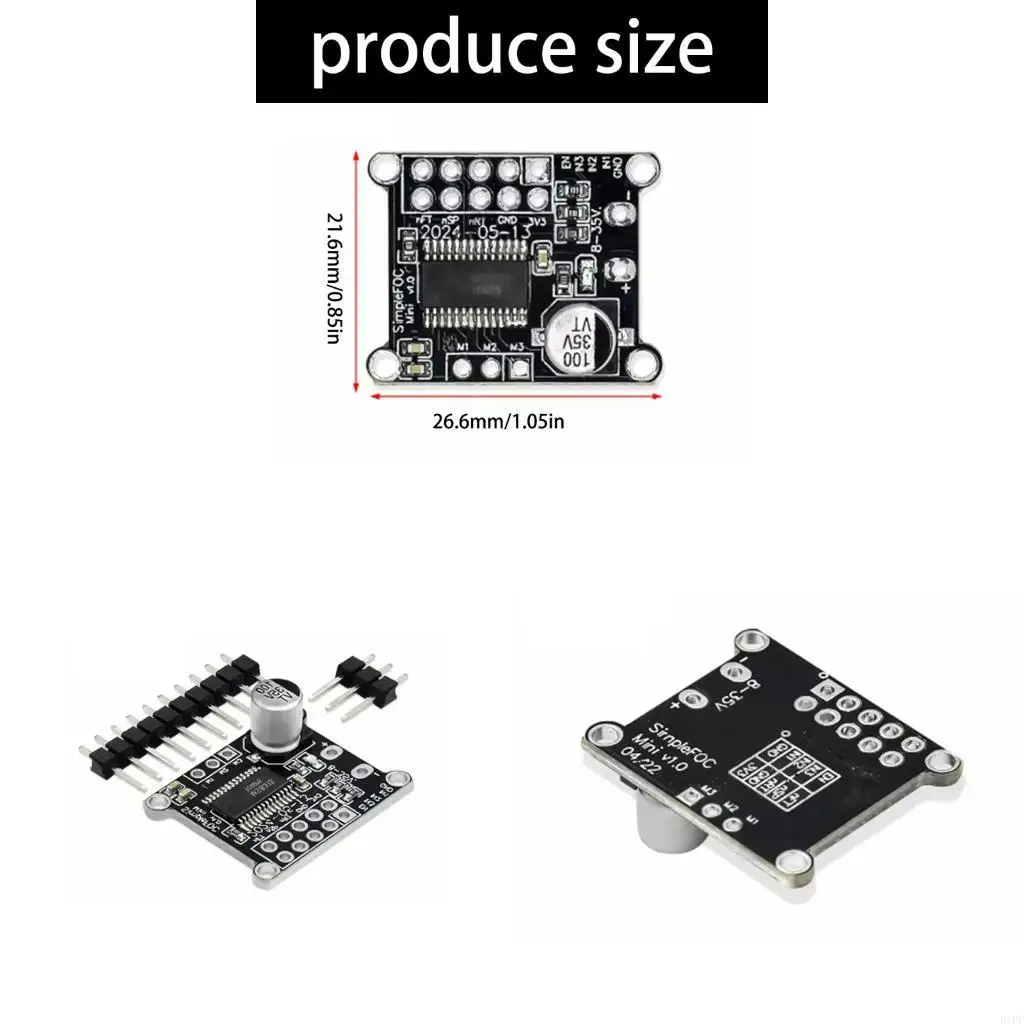

E1PF Integrated 3 Phase Motor Driver Solution Supporting SPWM SPVMW Control Method