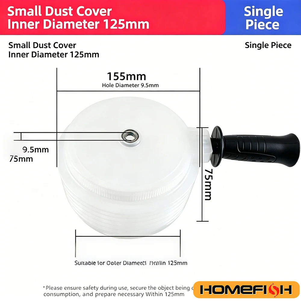 1PC Electric Hammer Drill Dust Collector Cover – Hole Opener Dustproof Cover for Hole Saw Drill Bit, Hand Tool