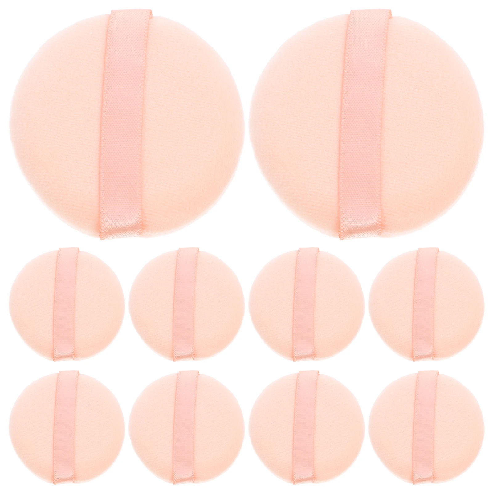 16 stks Massaal Poederdons Katoen Mini Gereedschap voor Gezicht Losse Instelling Cosmetica Make-up Foundation Pads