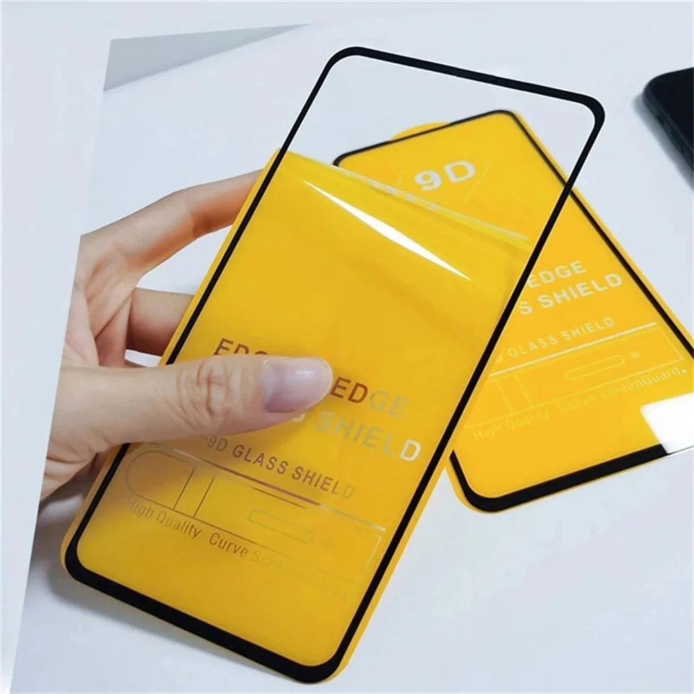 1-4PCS 9D Full Cover Screen Protector For Xiaomi Poco X6 Pro M6 X3 Pro C65 M5S M5 M4 M3 F6 F5 F3 C61 C40 C55 Tempered Glass - Image 6