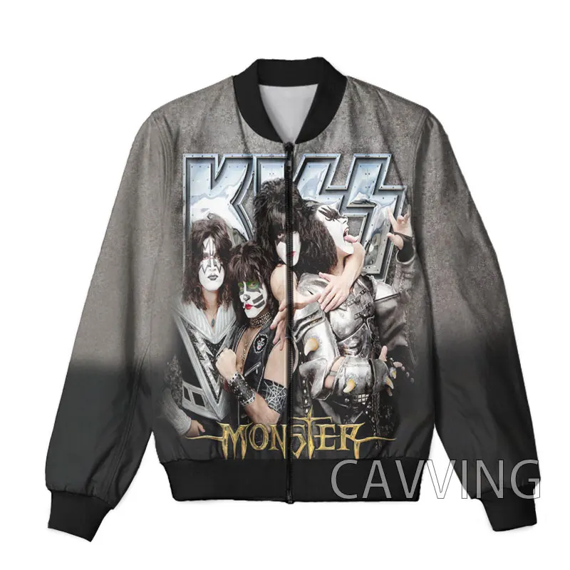 KISS バンドジャージージャケット S93950b3795694c8999f03abc1796c