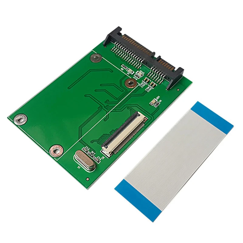 Placa de conversor Zif para ssd/hdd/sata macho, 40 pinos, 1.8 polegadas