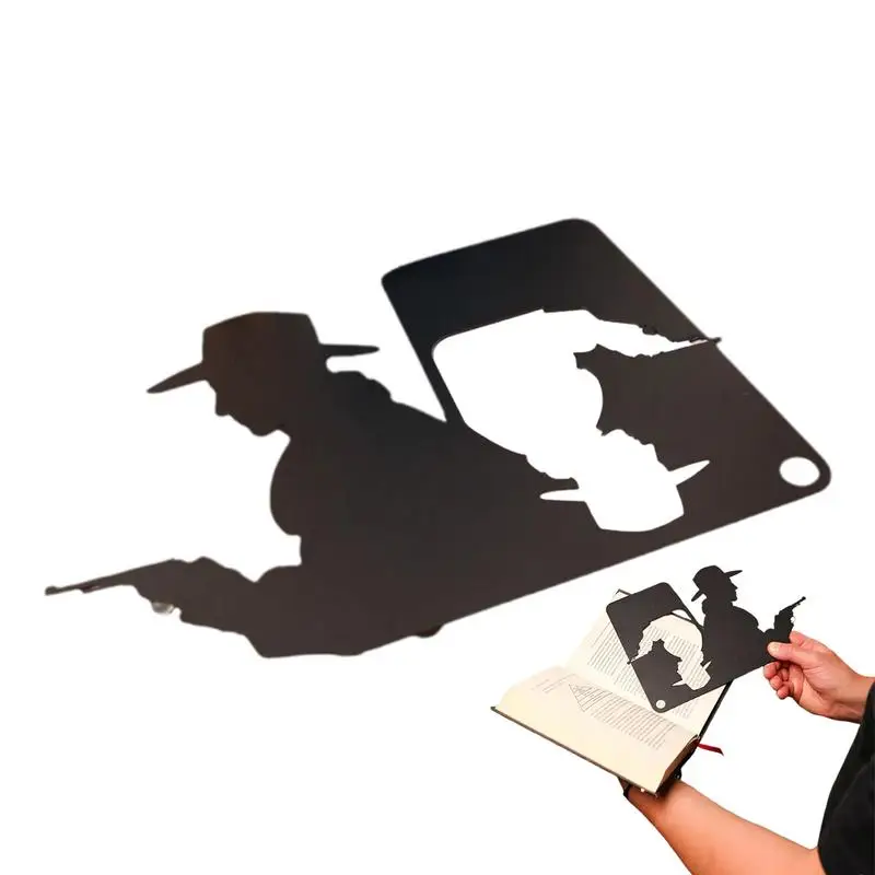 Segni di libri in acrilico Detective artigianale in acrilico a forma di per gli amanti della lettura Segnapagina di libri versatili Segnalibri in acrilico per tavolo