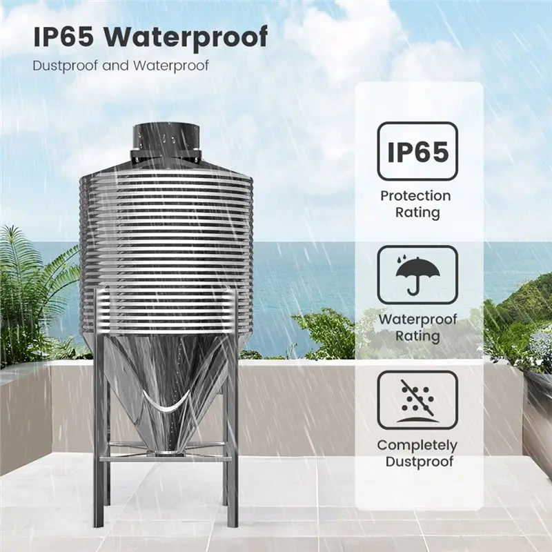 New Tech Tuya Wifi Smart Liquid Level Sensor Wireless Wateroil Tank Depth Detector APP Remote Monitor Alarms