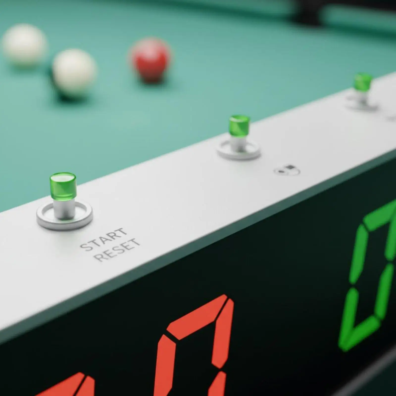 Portable Digital Score Counter for Billiards LED Visible Electronic Scorekeeper Scoreboard for Snooker and Pool Games