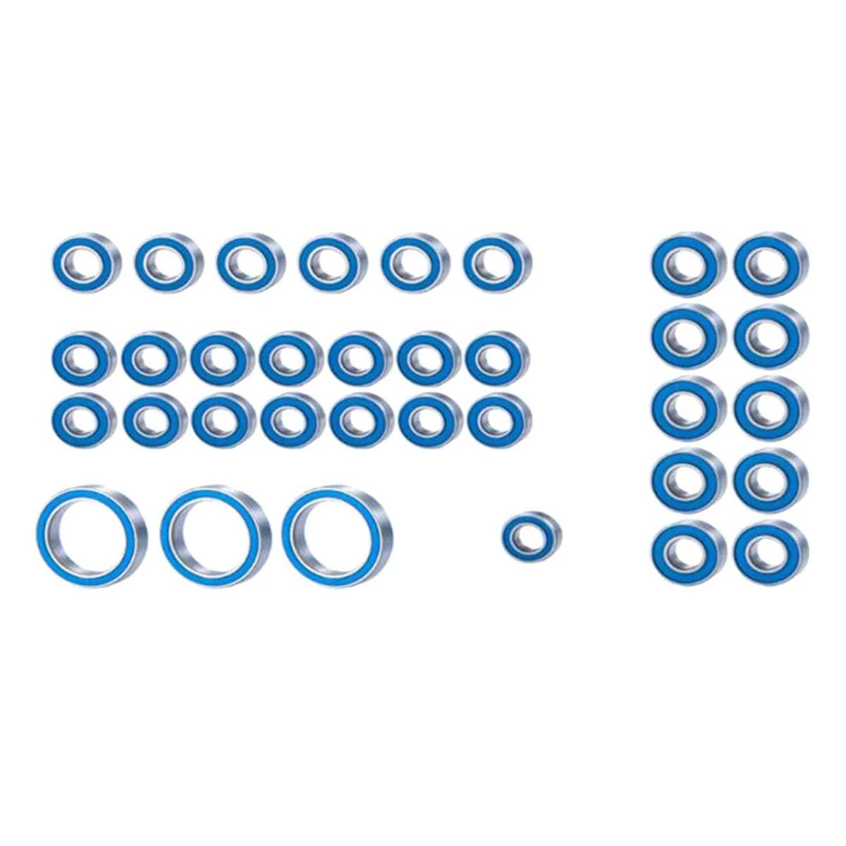 55PCS Rubber Kogellager Kit voor 1/10 Traxxas-TRX6 RC Auto Upgrades Onderdelen Accessoires