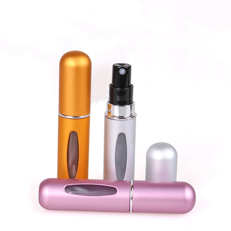 5ml High Quality Mini Perfume Atomizer Portable Liquid Container For Cosmetics Spray Bottle Refillable Traveler Atomiser Sprayer