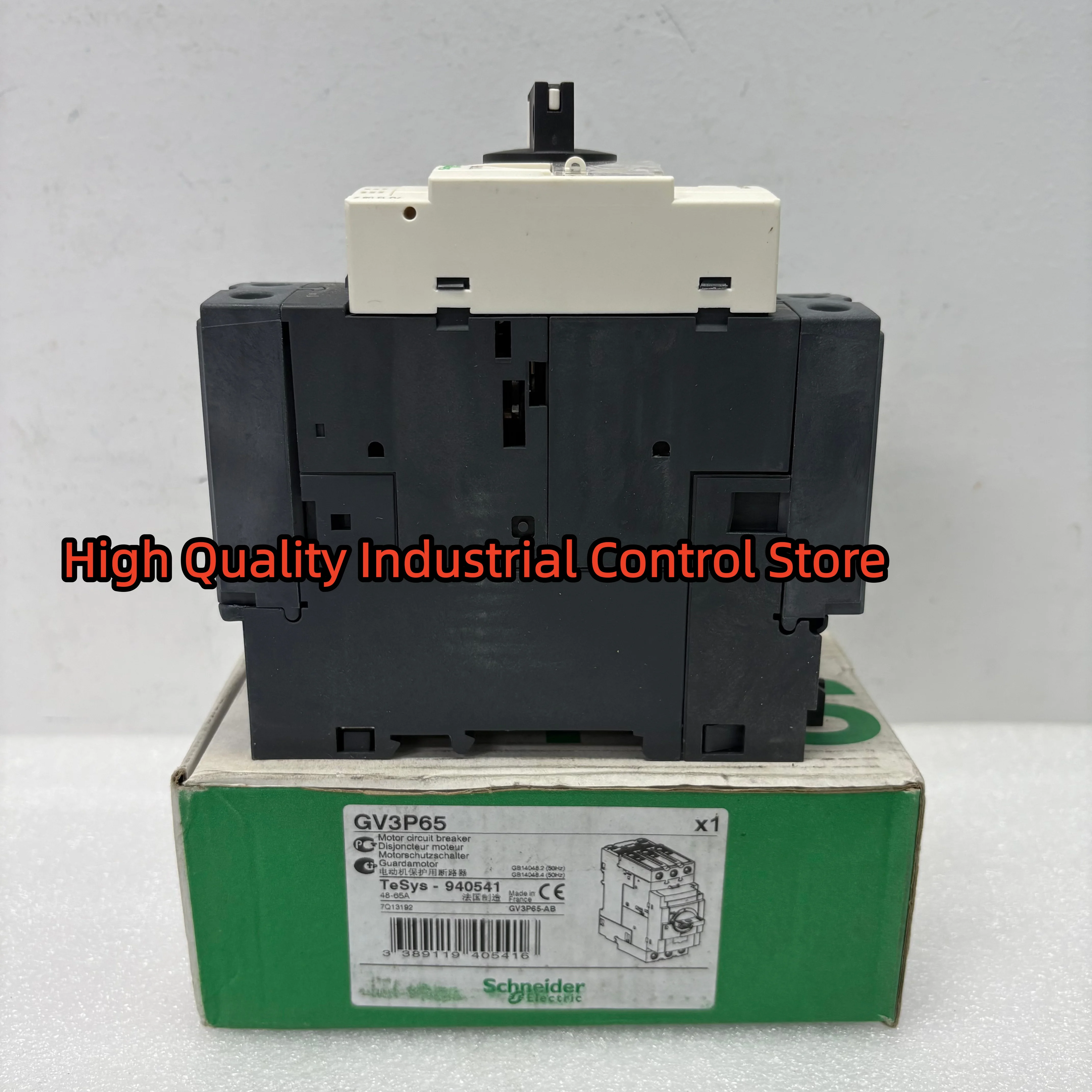 Nuevo disyuntor de motor GV3P65
