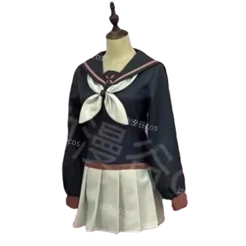 Ryoba Aishi Cosplay Yandere Simulator Cosplay Costume Wig Women School Uniform Skirt Sailor Suit Role Playing Dress Outfit - view 3