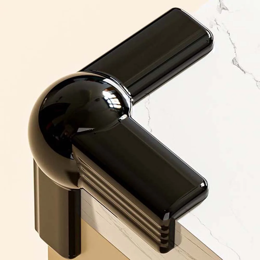 12 teile/satz Airbag Silikon Rand Ecke PVC doppelseitiges Klebeband Tisch Ecke Schutzhülle Transparent Beige