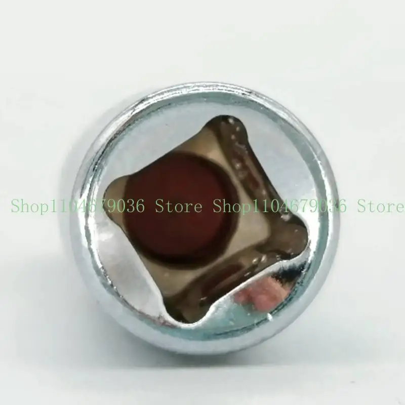 652F Precisions Fit 1/4 bit Socket Short Socket Furniture Assembly Tool Peningkatan