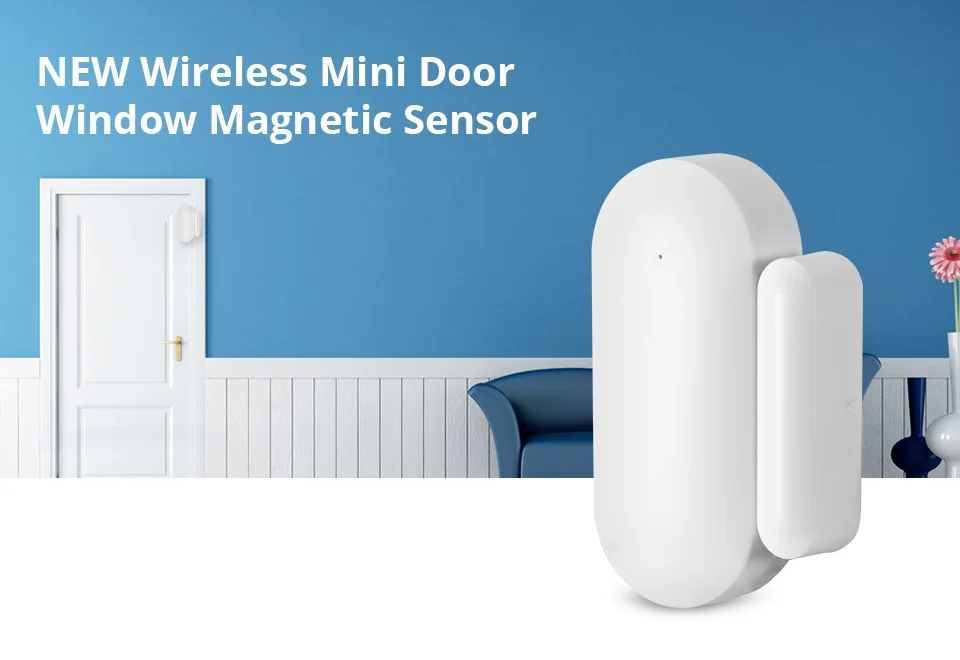 KERUI MC7 Wireless Mini Door Window Magnetic Sensor Detectors Smart Home Security For GSM WIFI Alarm System 433MHz