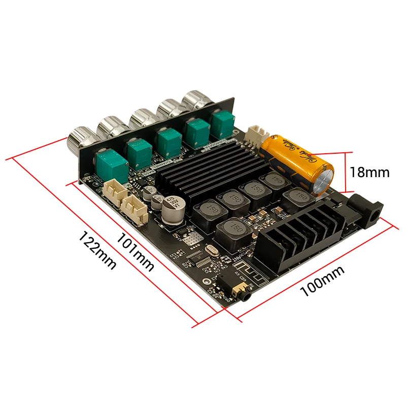 ZK-TB21F TPA3116 50w+50w+100wBluetooth 2.1 Audio Bass Power
