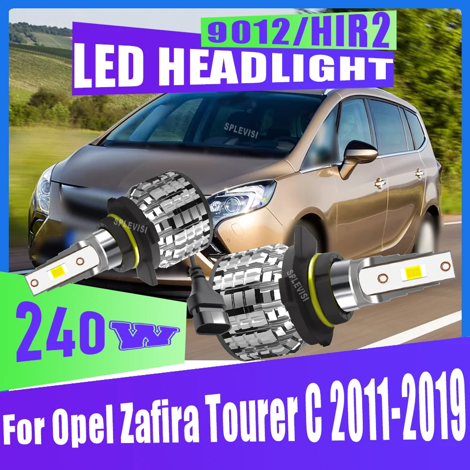 

LED Headlight – Better Night Peripheral Vision 9012 For Opel Zafira Tourer C 2011-2019 2012 2013 2014 2015 2016 2017 2018 2019