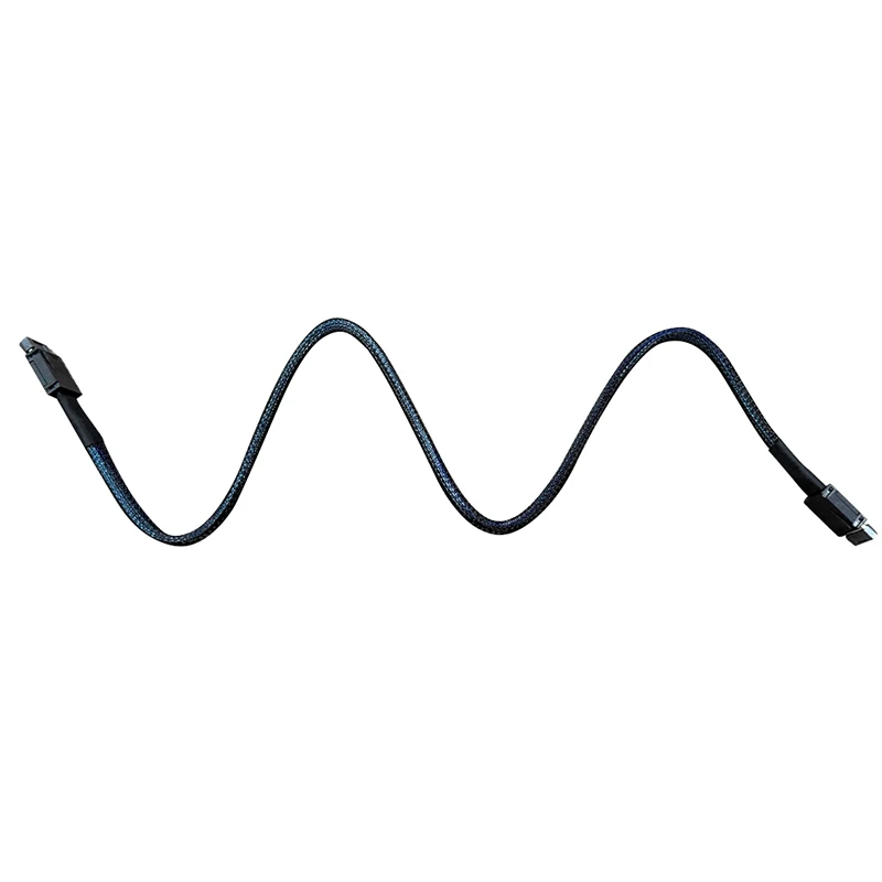 

PCIE4.0x4 SFF8611 to SFF-8611 Extension Cord for Ouclink 4i Silver-plated Cable 28AWG