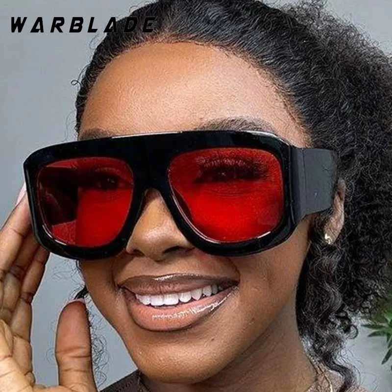 

Oversized Square Sunglasses Women Personality Simple Design Fashion Retro Glasses Men Outdoor Sports Driving Shades UV400 Óculos