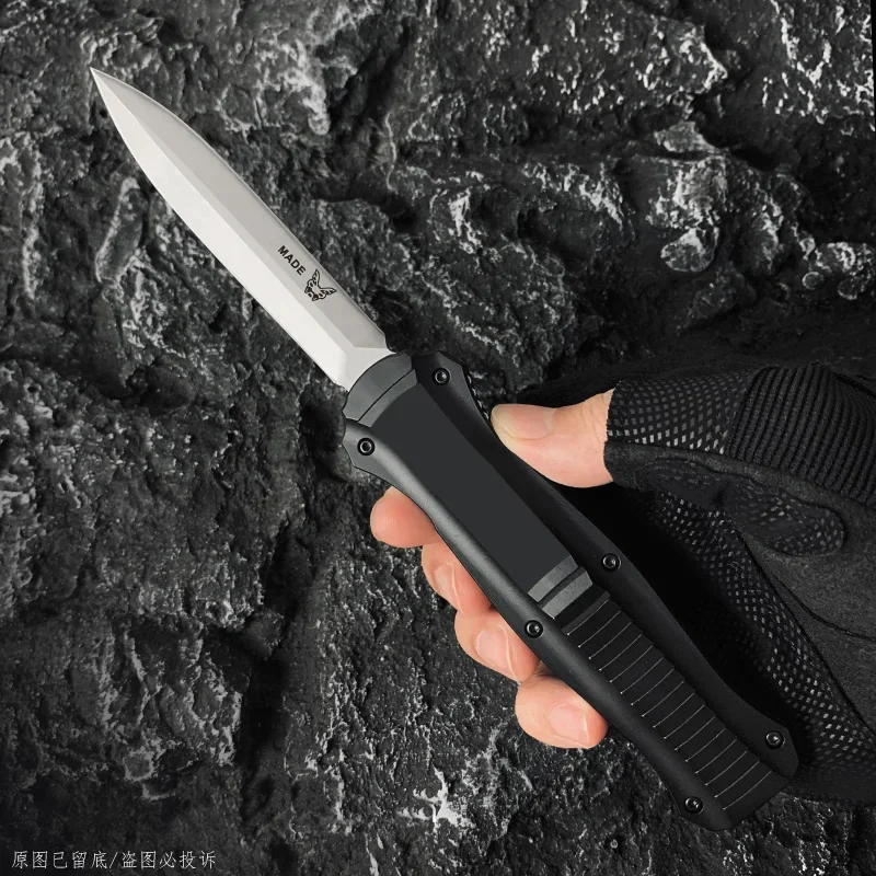 Best Ver 3300 INFIDEL Knife 3300BK Tech Tactical Pocket Knife D2 Blade CNC T6 Aluminum EDC Self Defense Combat Pocketknife